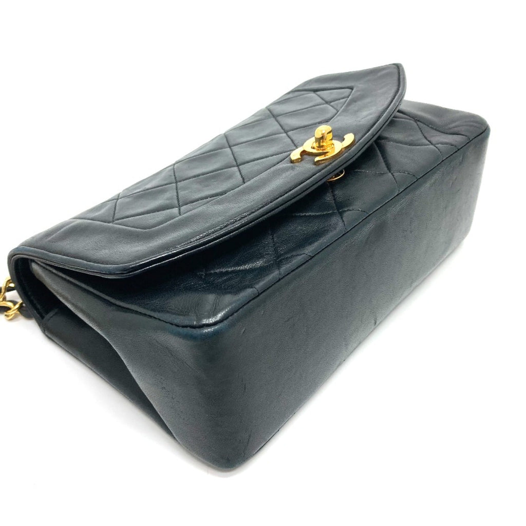 Chanel Black Leather Shoulder Bag