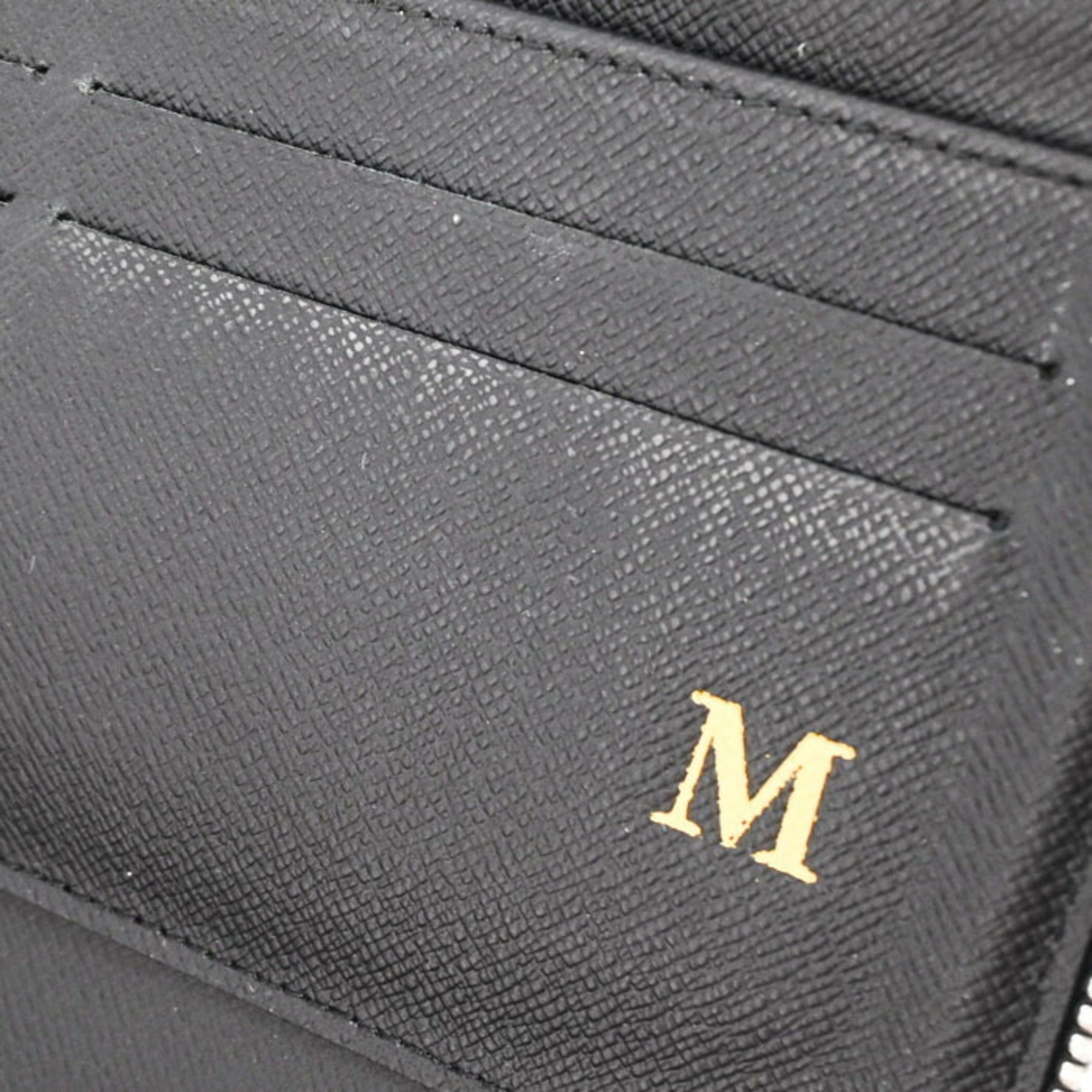 Louis Vuitton Black Taiga Leather Wallet (Tri-Fold)