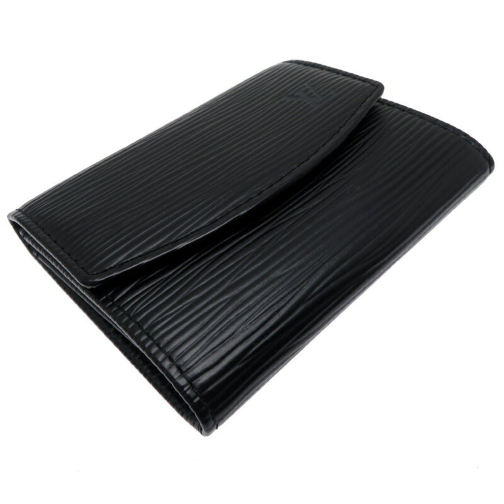 Louis Vuitton Black Epi Leather Coin Purse/Coin Case