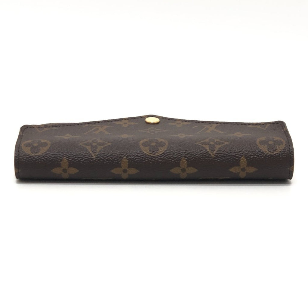 Louis Vuitton Monogram Brown Rose Ballerine Monogram Long Bill Wallet