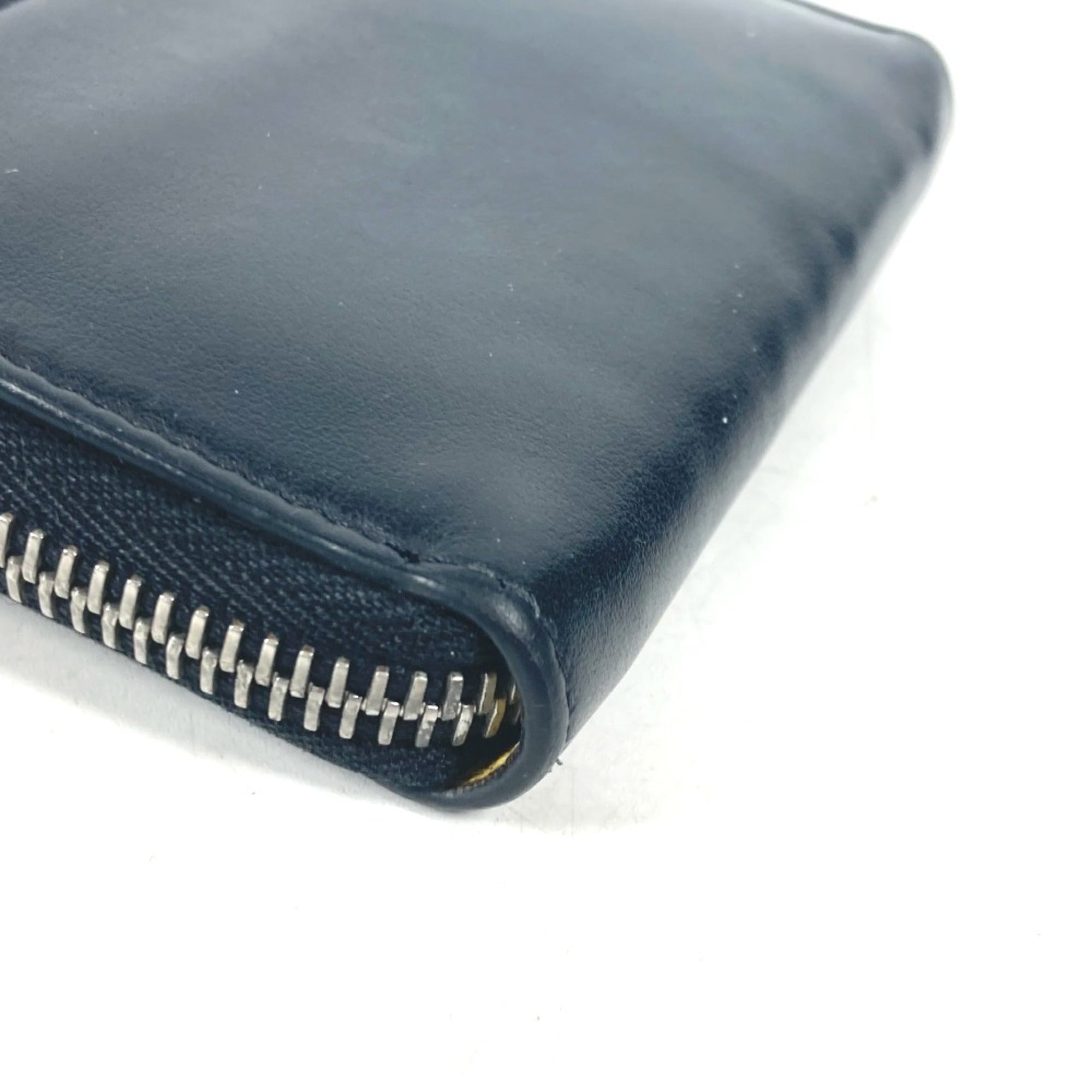 Fendi Black Yellow Leather Coin Purse/Coin Case