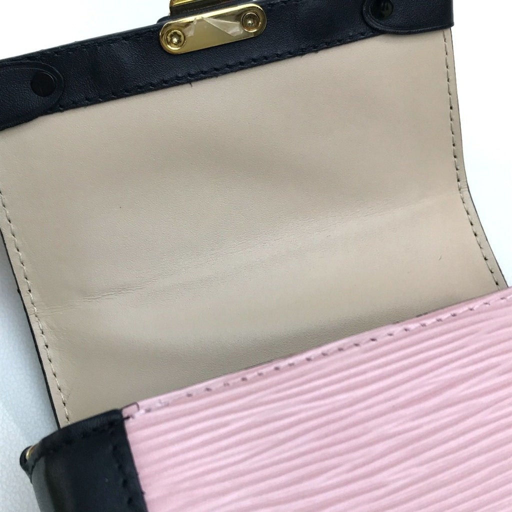 Louis Vuitton Rose Ballerine Epi Leather Pochette Shoulder Bag