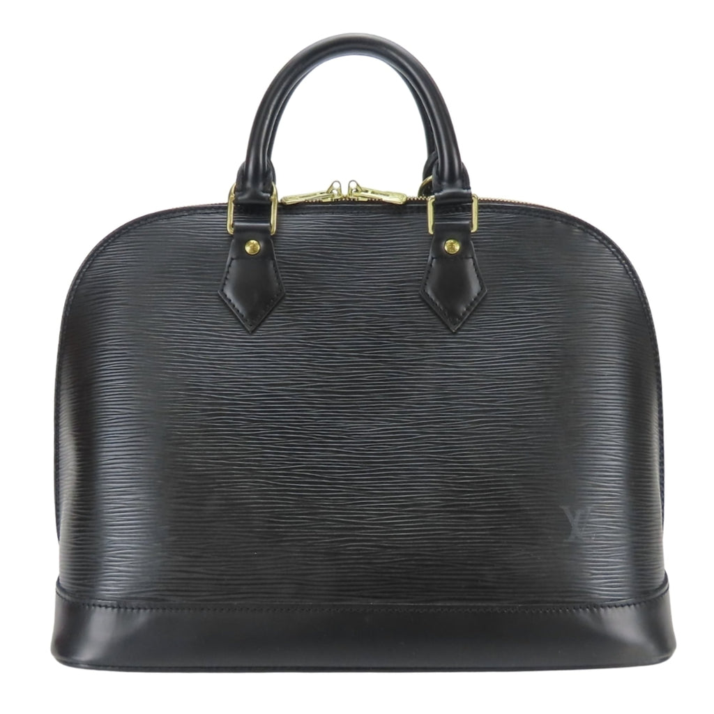 Louis Vuitton Epi Black Noir Epi Leather Handbag