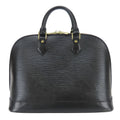 Louis Vuitton Epi Black Noir Epi Leather Handbag