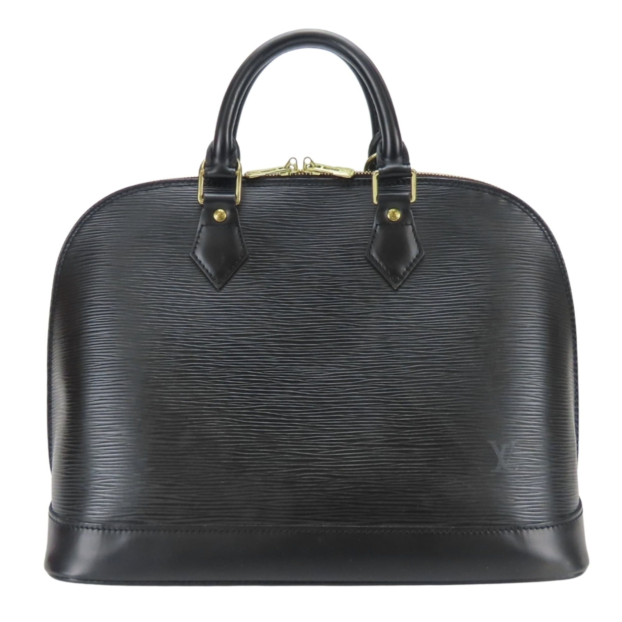 Louis Vuitton Epi Black Noir Epi Leather Handbag