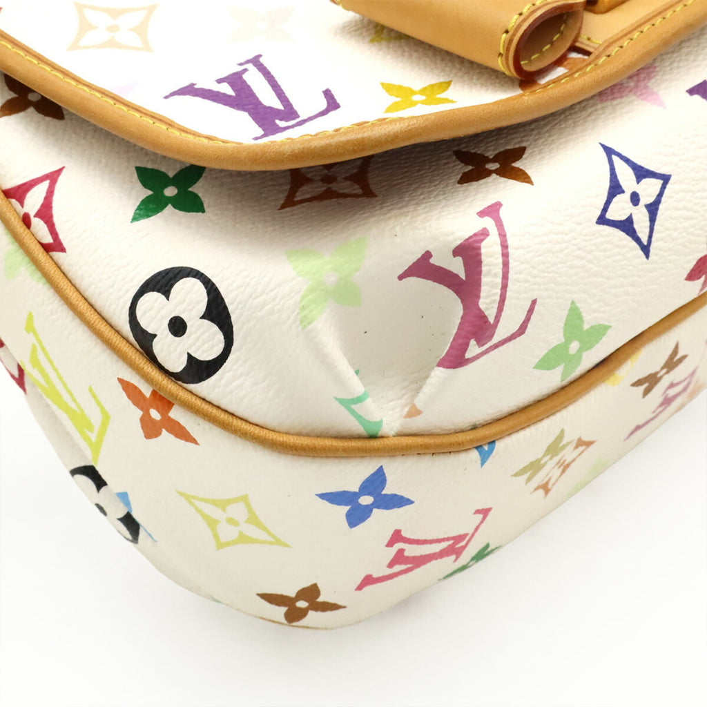 Louis Vuitton Monogram Multicolore Blanc Monogram Multicolore Shoulder Bag