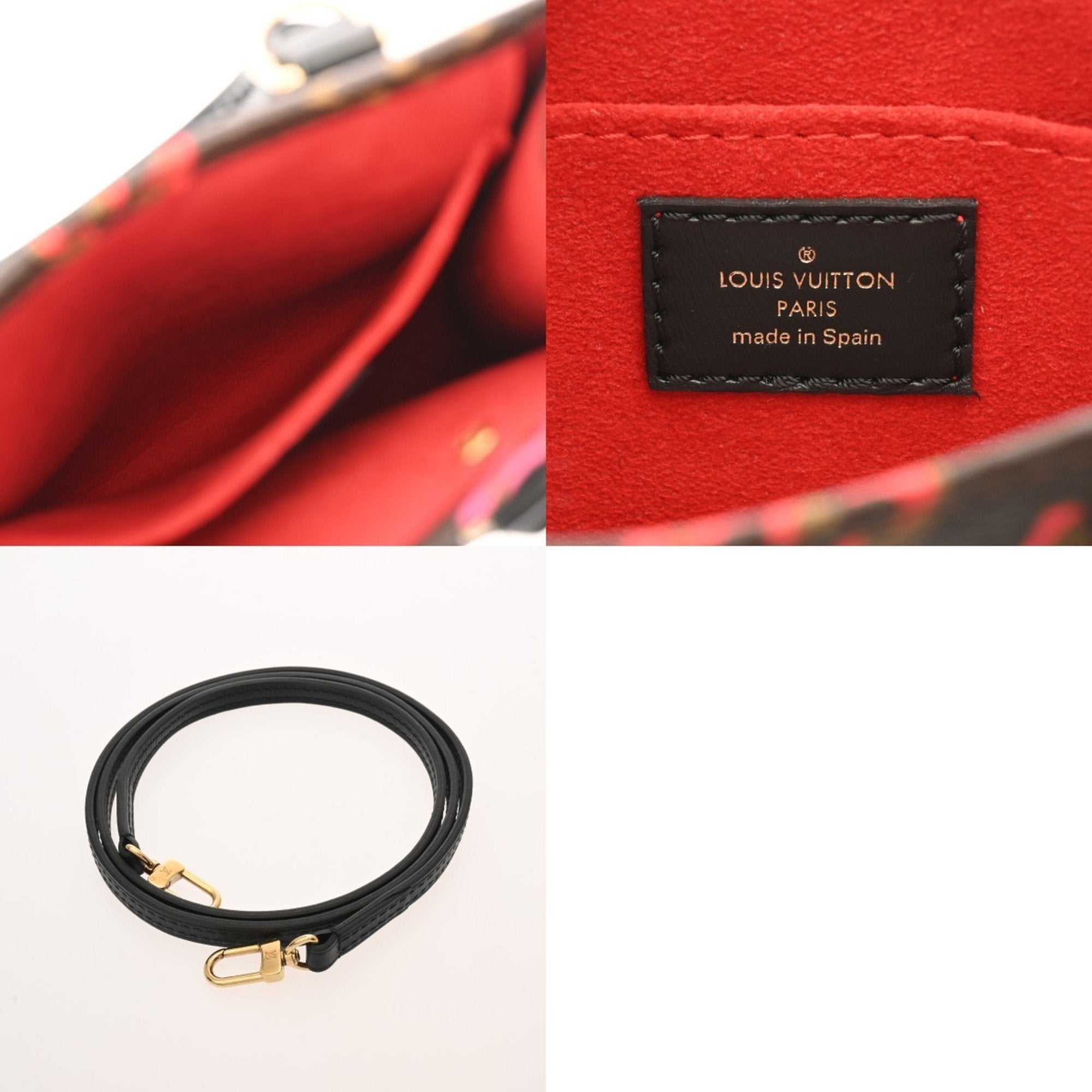 Louis Vuitton Brown Monogram Canvas Handbag