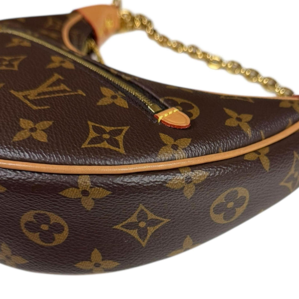Louis Vuitton Brown Monogram Canvas Shoulder Bag