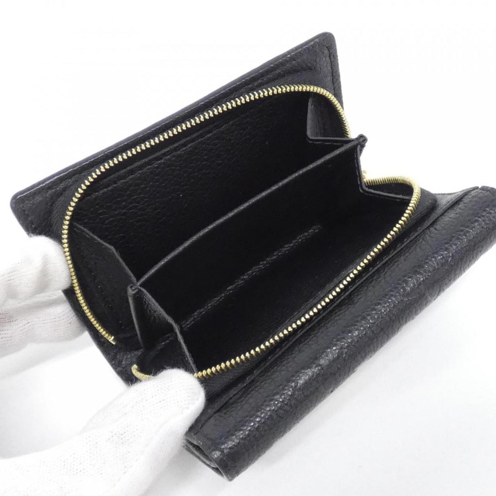 Louis Vuitton Black Monogram Empreinte Wallet (Tri-Fold)