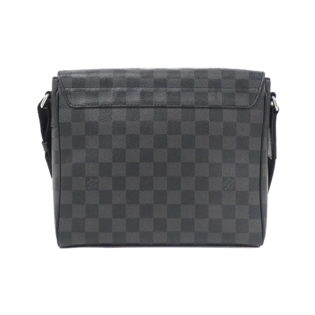 Louis Vuitton Graphite Gray Coated Canvas Shoulder Bag