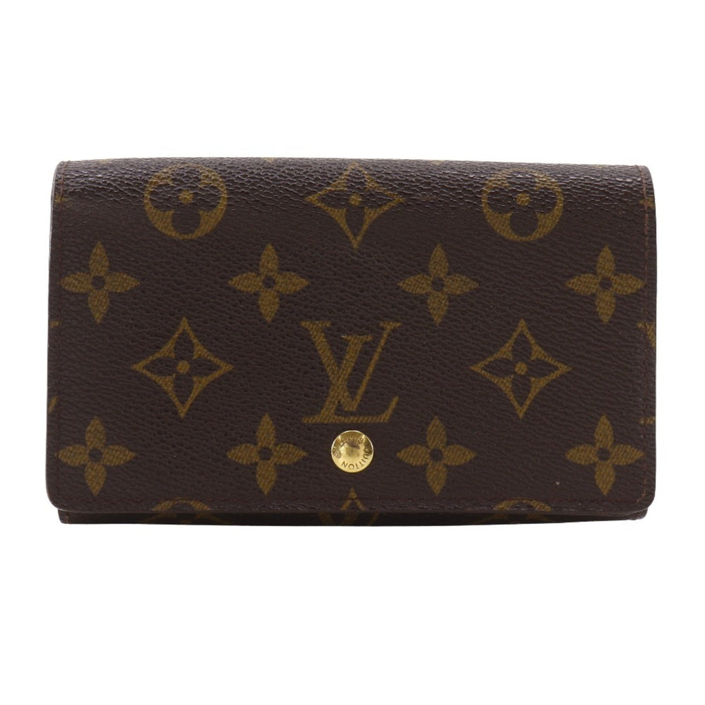 Louis Vuitton Brown Monogram Canvas Wallet