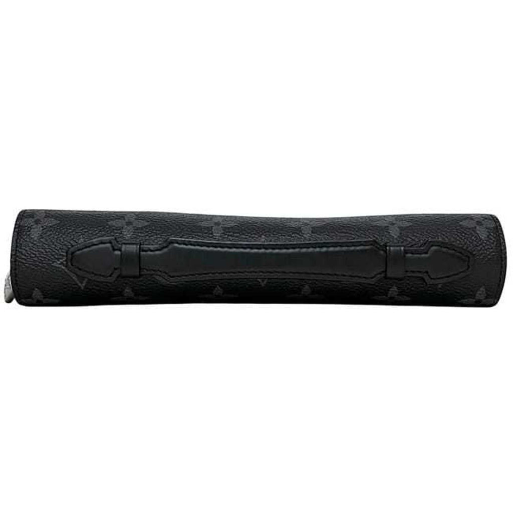 Louis Vuitton Black Monogram Eclipse Monogram Eclipse Long Wallet