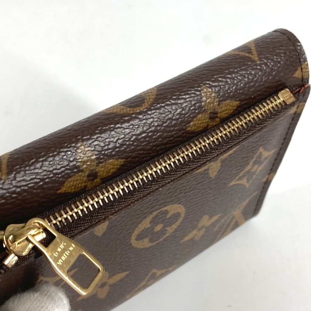 Louis Vuitton Brown Monogram Canvas Card Wallet