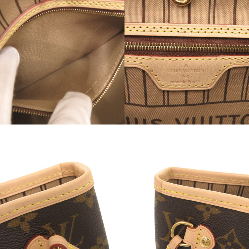 Louis Vuitton Brown Monogram Pouch Tote Bag