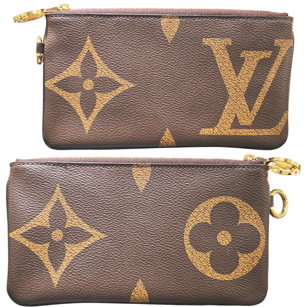 Louis Vuitton Brown Monogram Monogram Pochette Pouch
