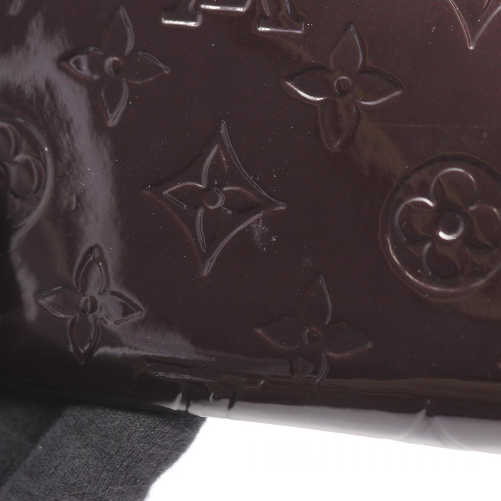 Louis Vuitton Vernis Amarante Purple Vernis Long Wallet
