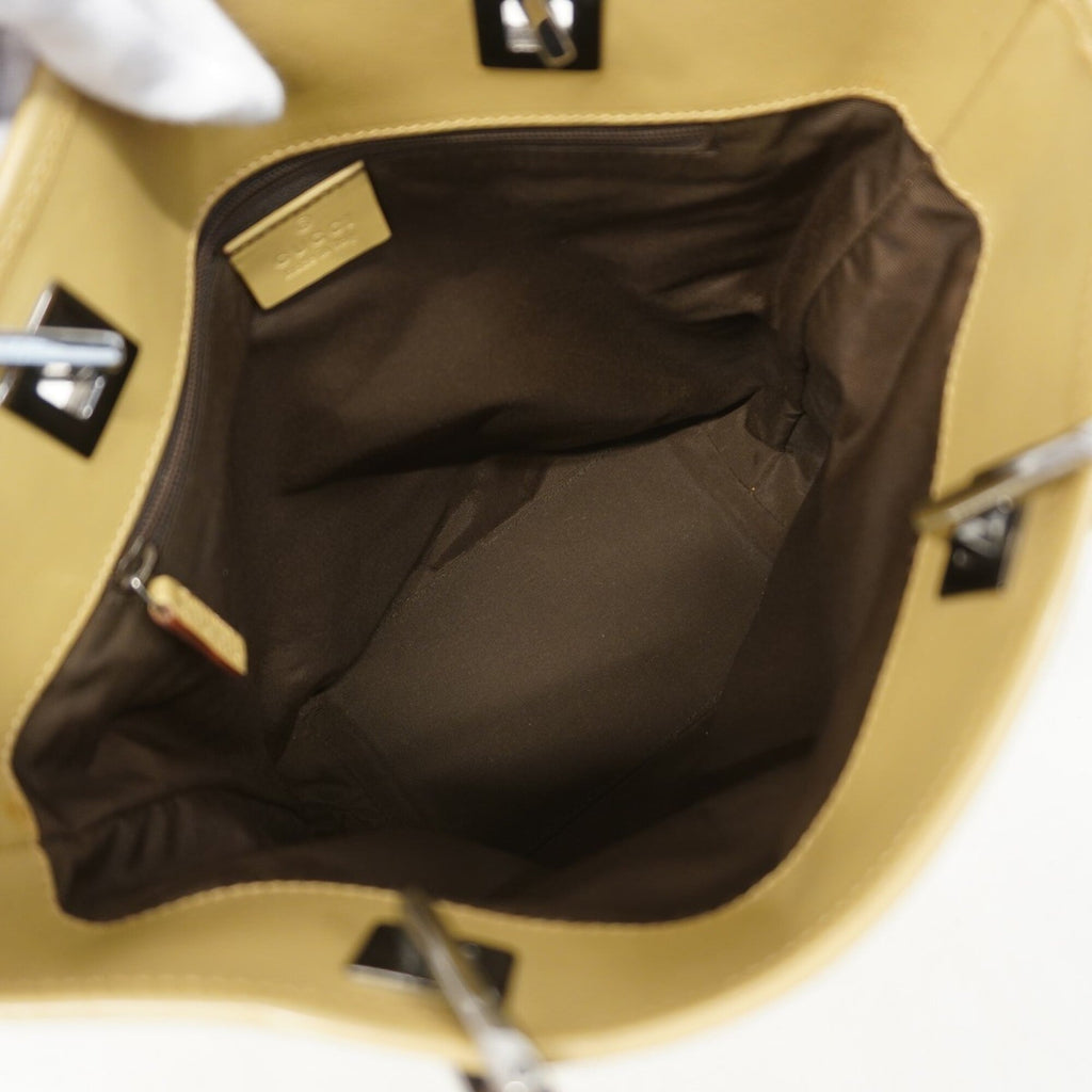 Gucci Brown Canvas Tote Bag (Pre-Owned)