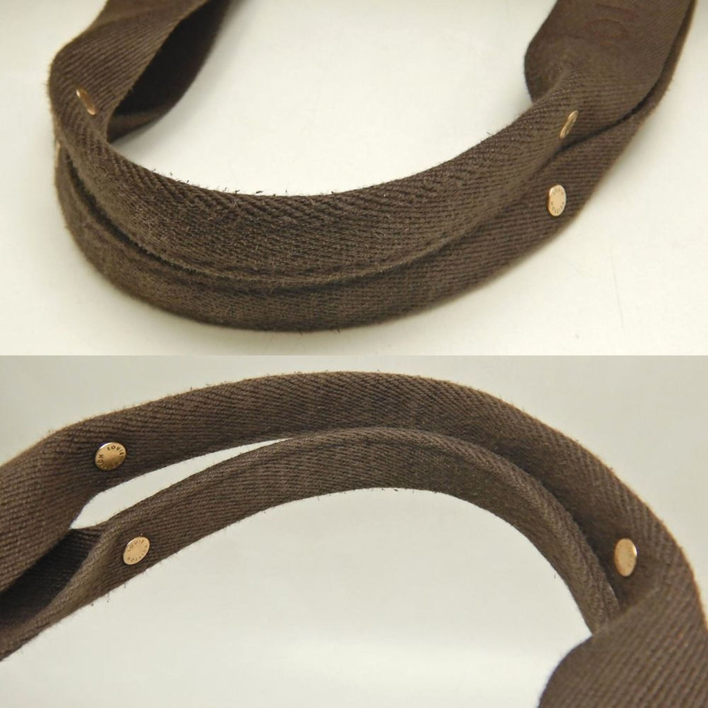 Louis Vuitton Monogram Brown Pvc Boston Bag