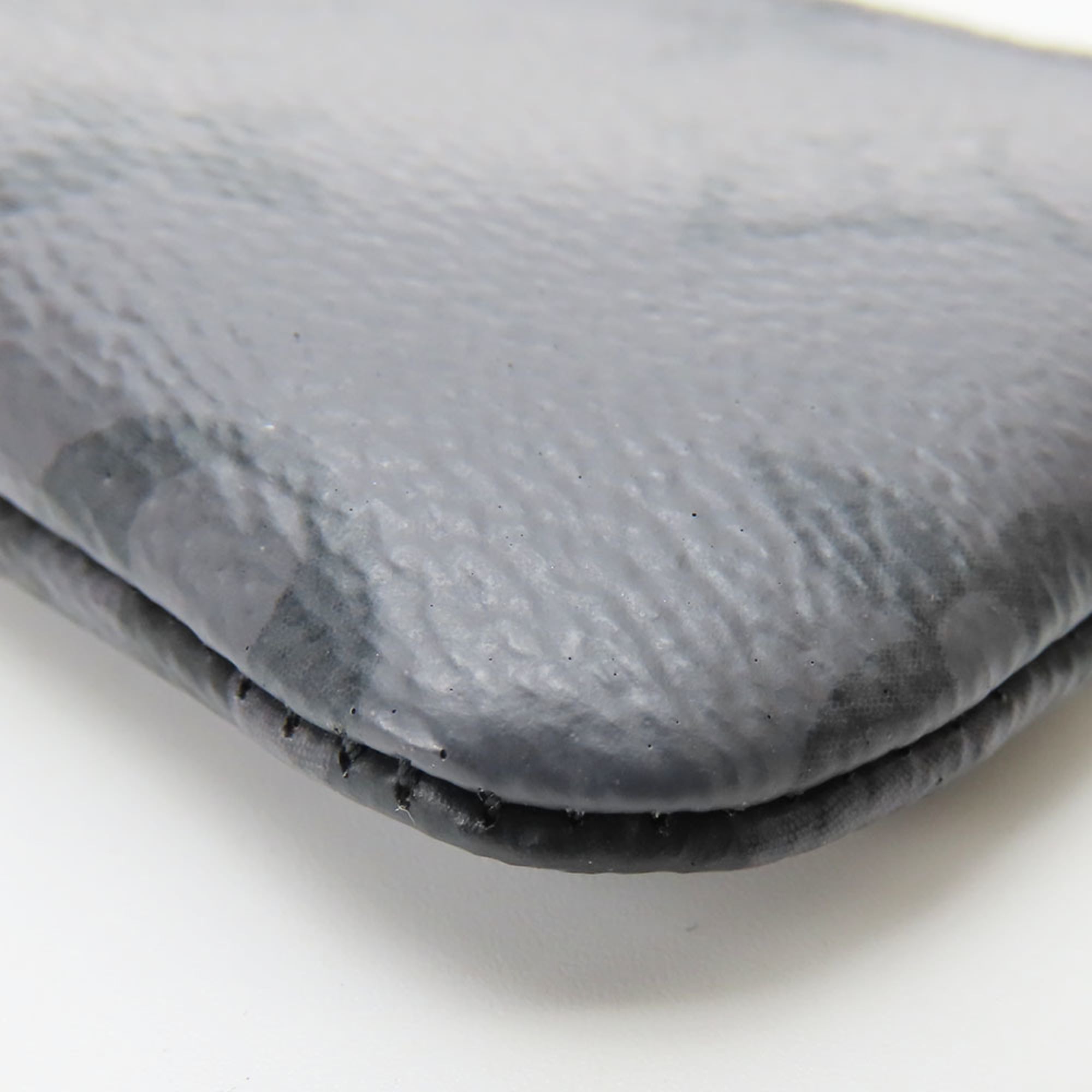 Louis Vuitton Monogram Eclipse Black Gray Monogram Eclipse Coin Purse/Coin Case