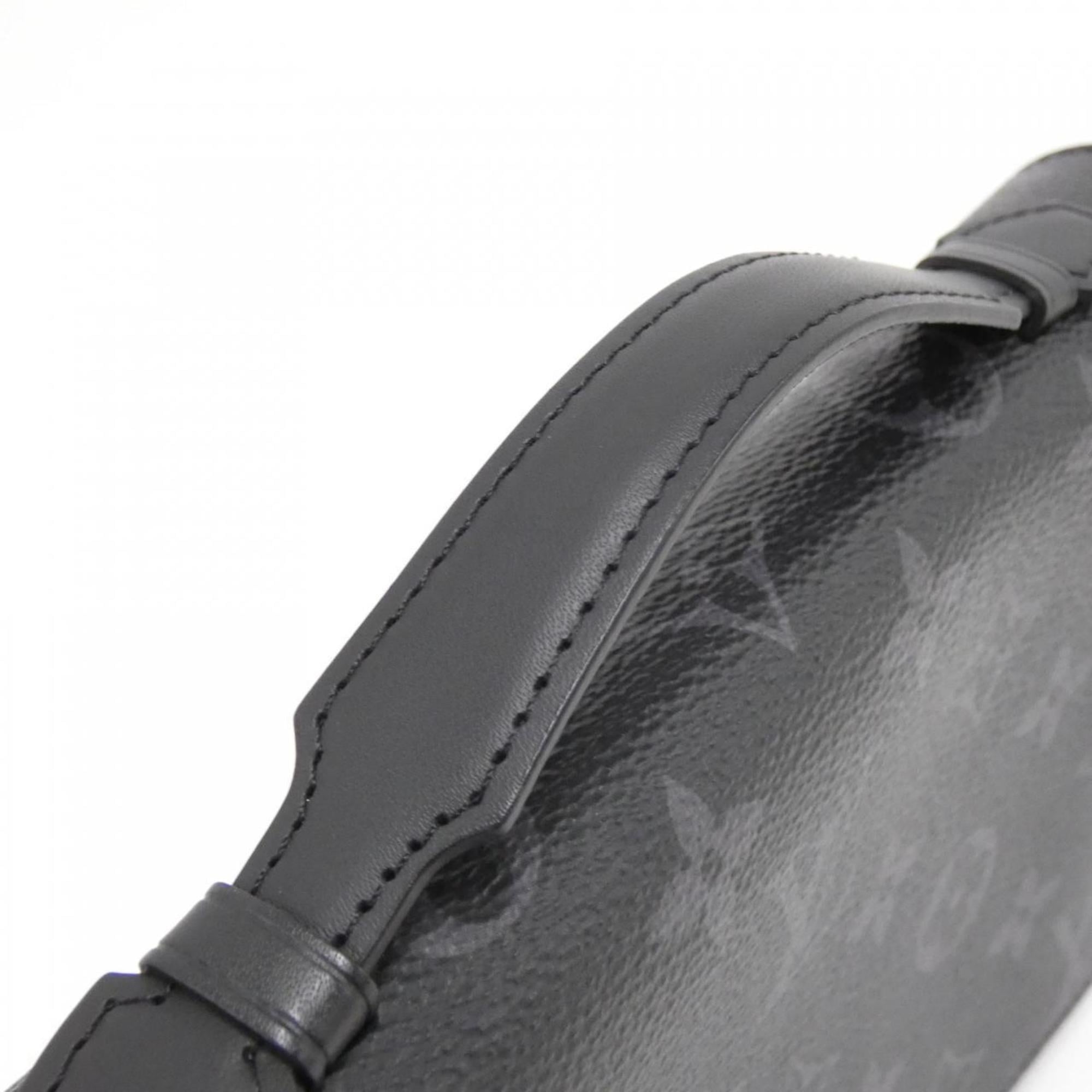 Louis Vuitton Black Coated Canvas Long Wallet