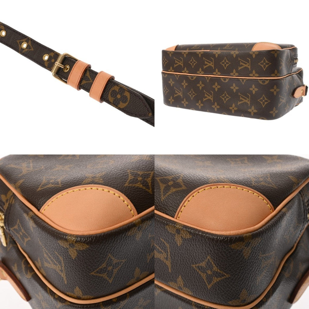 Louis Vuitton Brown Monogram Canvas Shoulder Bag