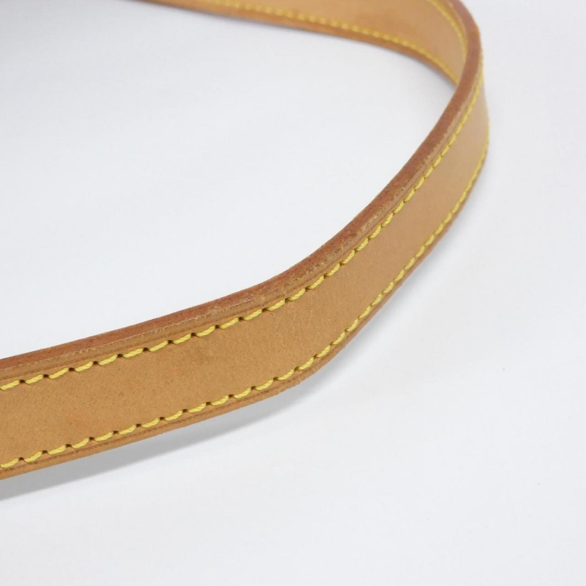 Louis Vuitton Brown Coated Canvas Shoulder Bag