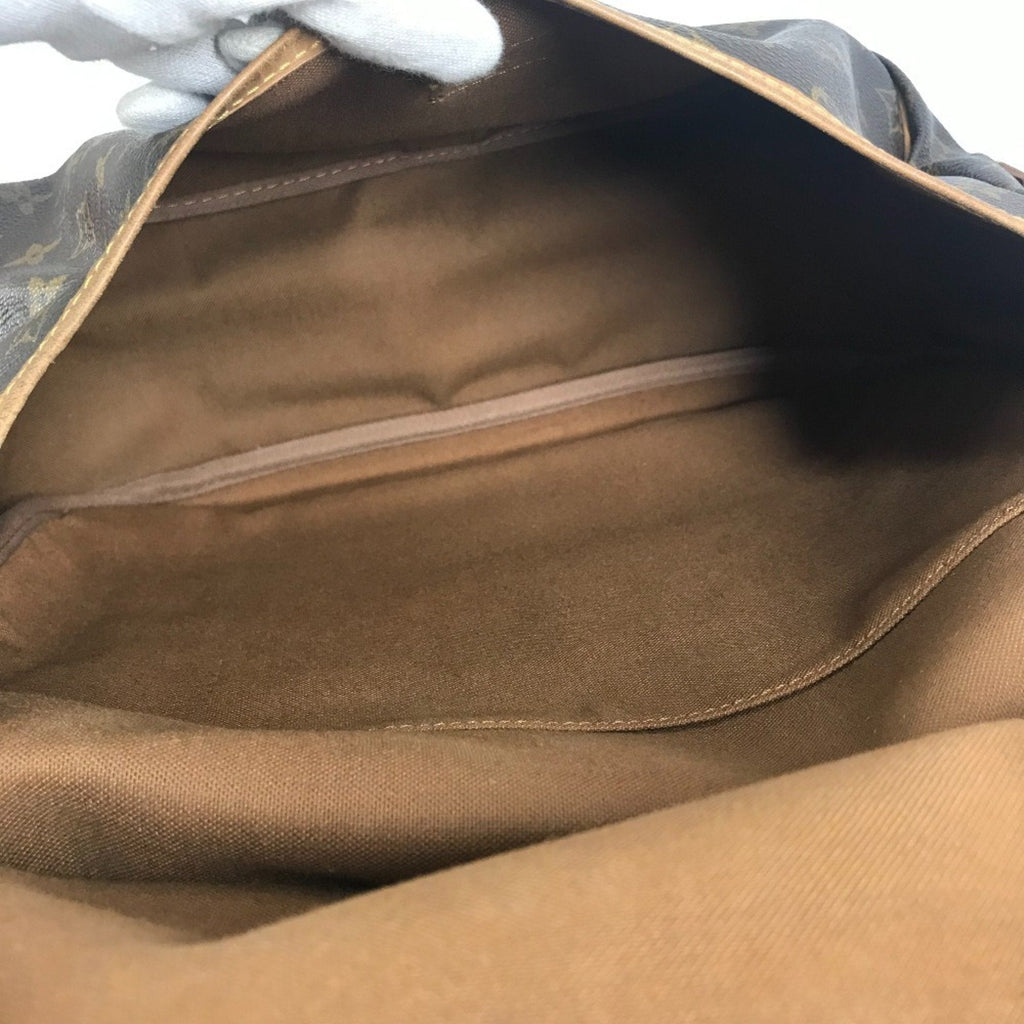 Louis Vuitton Brown Monogram Canvas Shoulder Bag