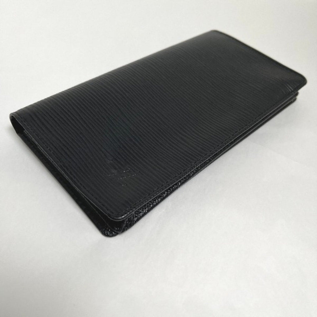 Louis Vuitton Epi Noir Epi Leather Long Wallet