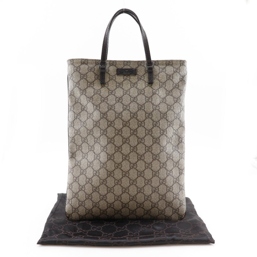 Gucci Brown Gg Supreme Handbag Tote Bag (Pre-Owned)