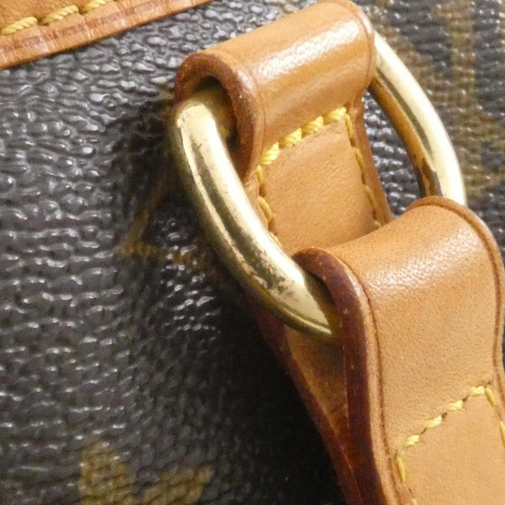 Louis Vuitton Brown Coated Canvas Shoulder Bag