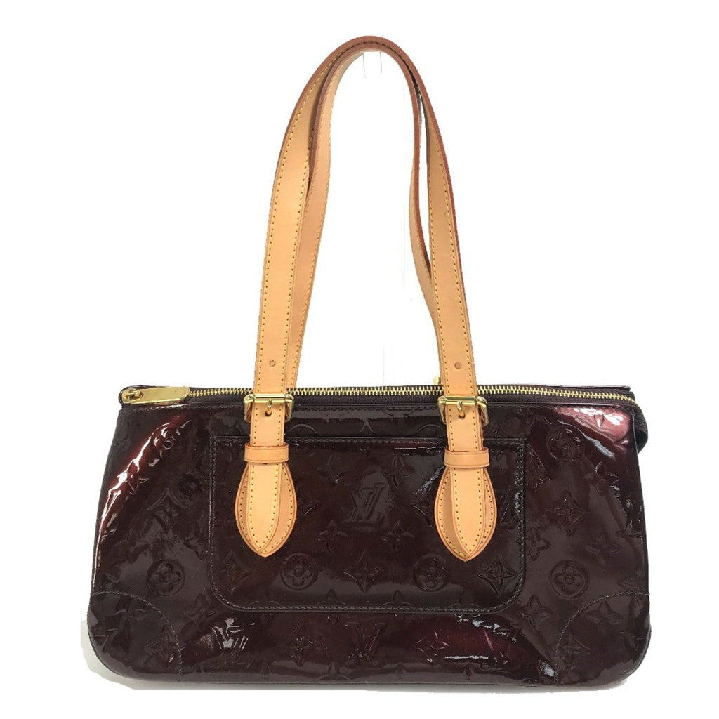 Louis Vuitton Red Leather Shoulder Bag