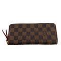 Louis Vuitton Damier Brown Leather Long Wallet