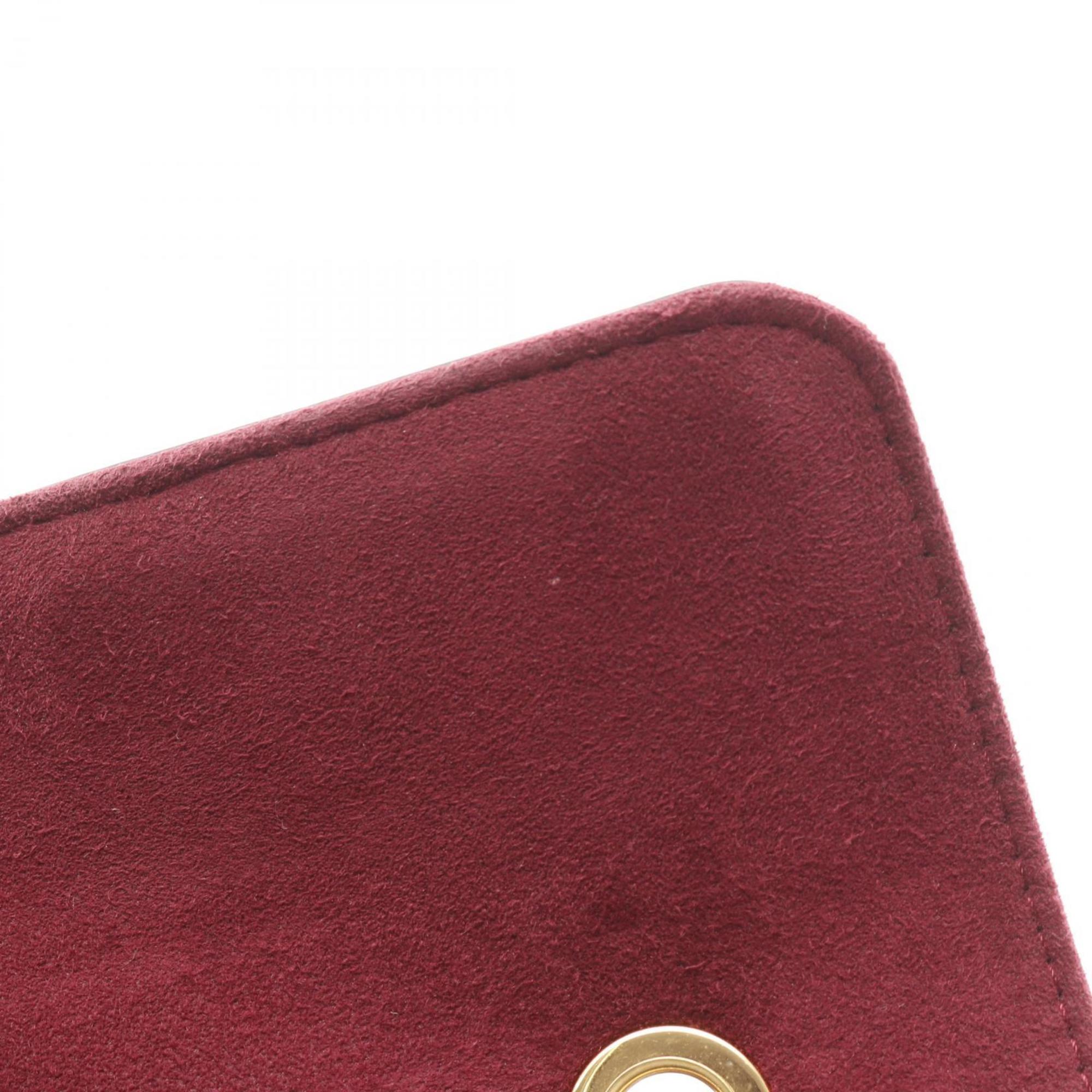 Louis Vuitton Bordeaux Brown Monogram Coated Canvas Leather Shoulder Bag