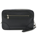 Louis Vuitton Ardoise Black Taiga Leather Leather Clutch Bag