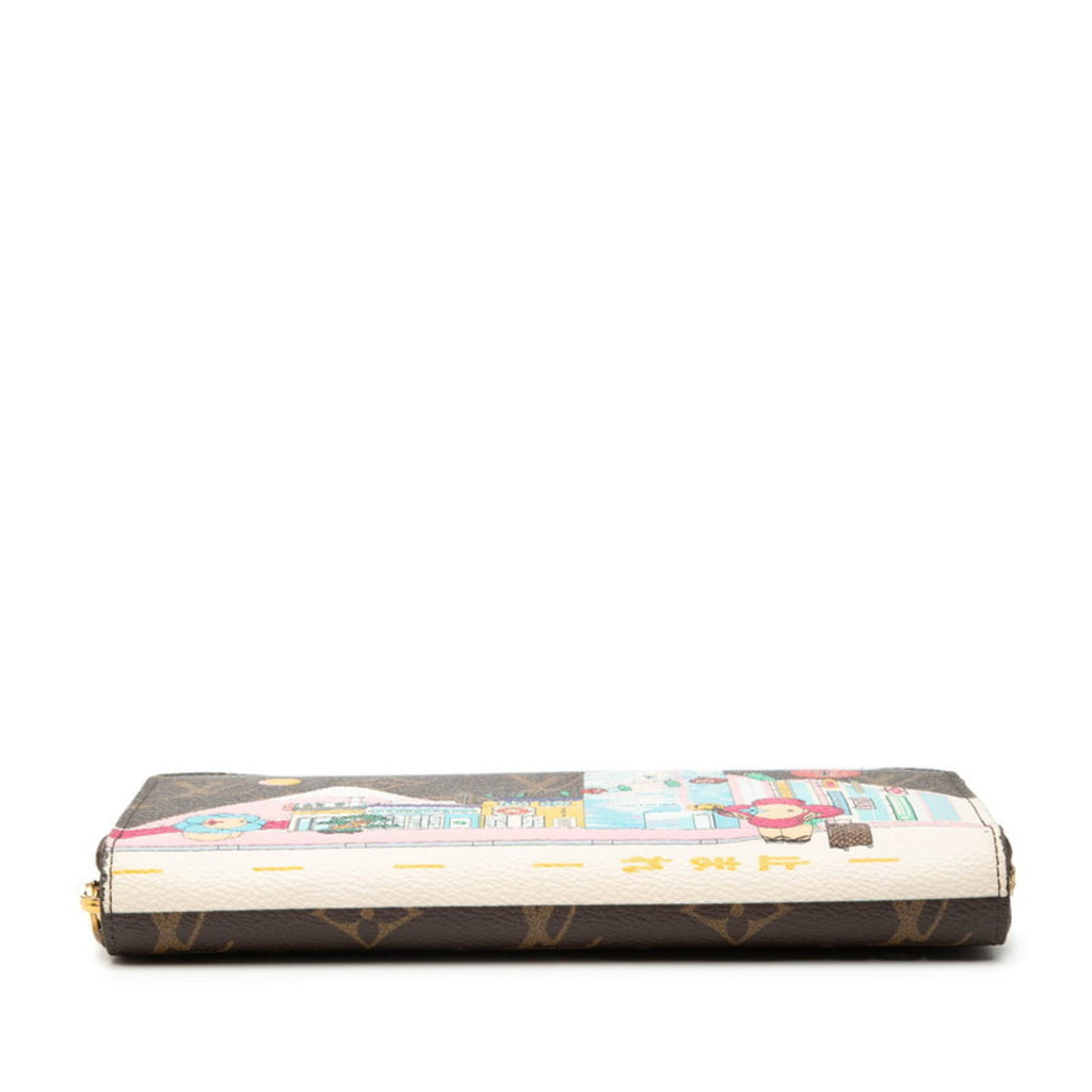 Louis Vuitton Brown Monogram Multi-Color Monogram Long Wallet