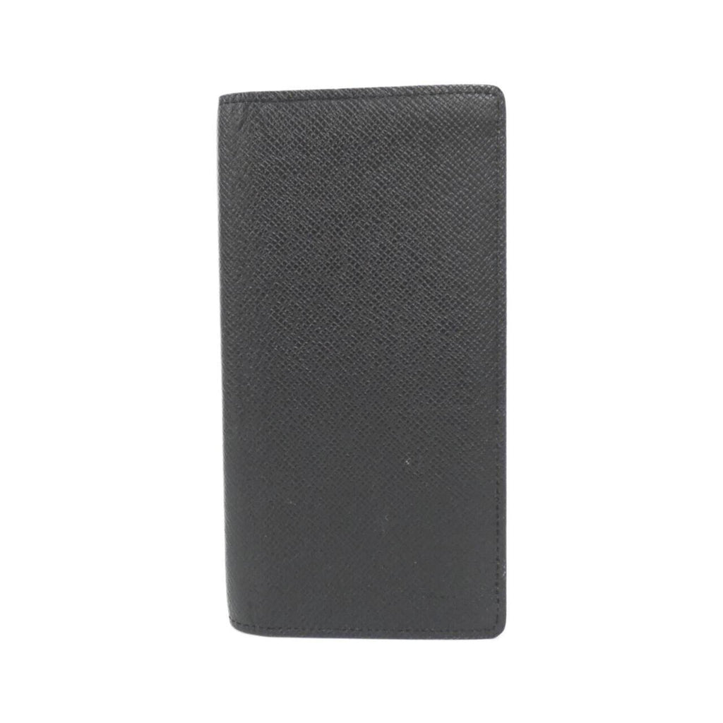 Louis Vuitton Black Leather Long Wallet