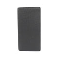 Louis Vuitton Black Leather Long Wallet