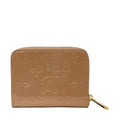 Louis Vuitton Monogram Vernis Beige Monogram Vernis Coin Purse/Coin Case