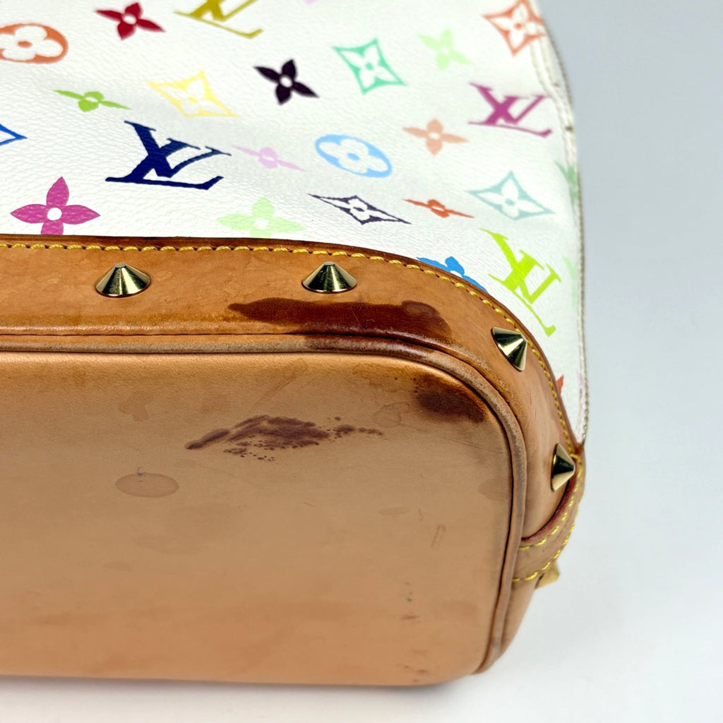 Louis Vuitton Blanc Monogram Multicolore Handbag