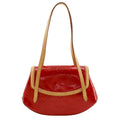 Louis Vuitton Red Color Monogram Vernis Tote Bag