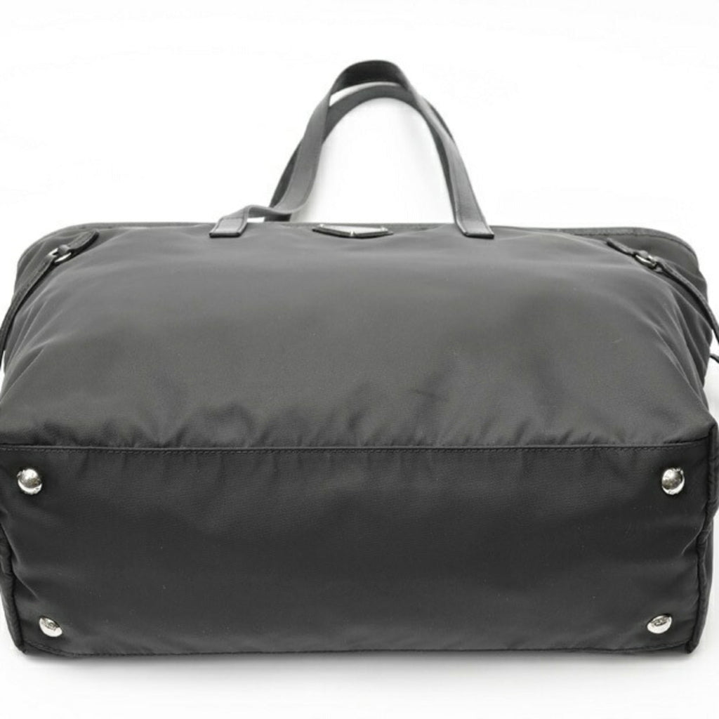 Prada Black Nylon Tote Bag