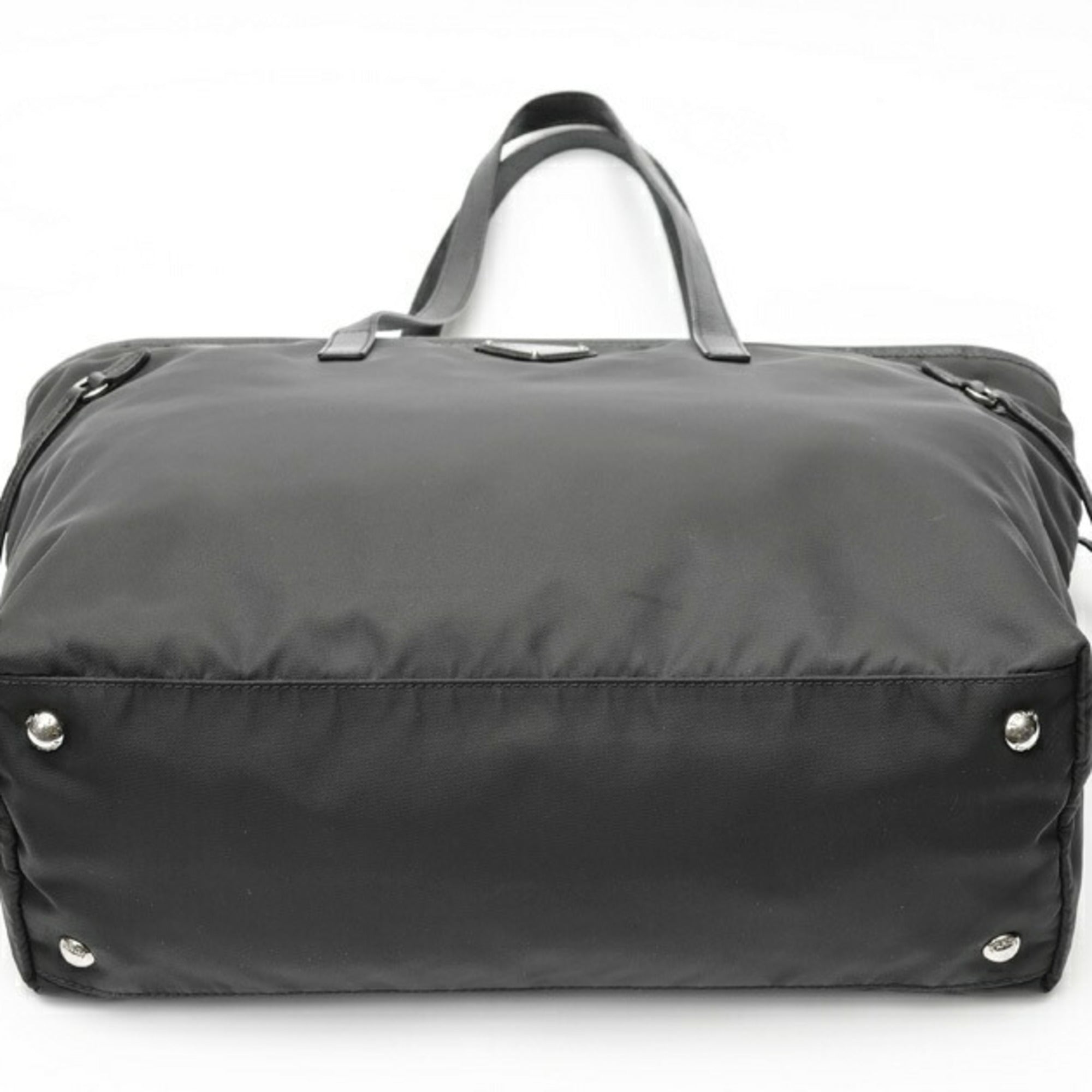 Prada Black Nylon Tote Bag