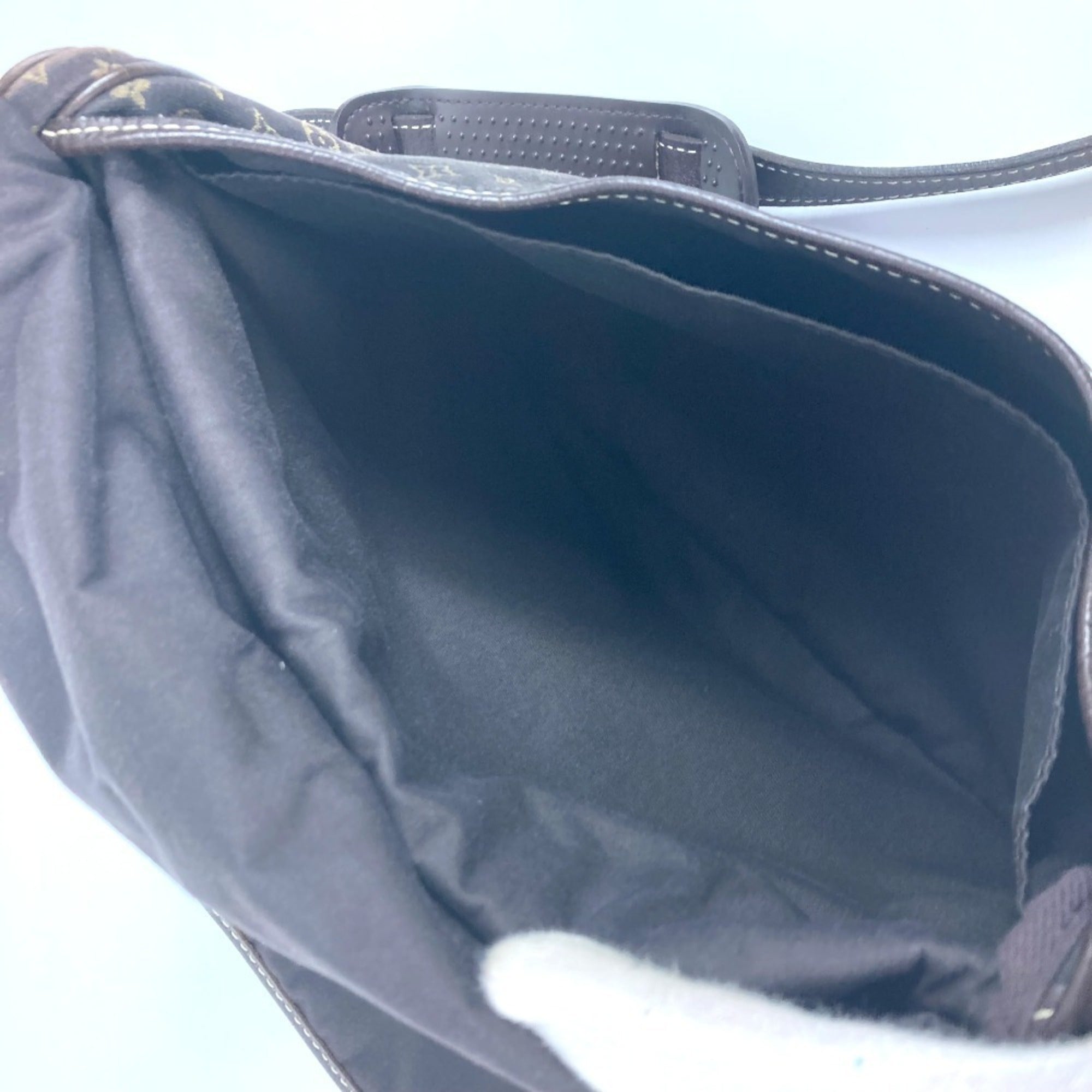 Louis Vuitton Brown Fusain Monogram Mini Lin Shoulder Bag
