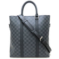 Louis Vuitton Black Damier Graphite Gray Damier Graphite Tote Bag
