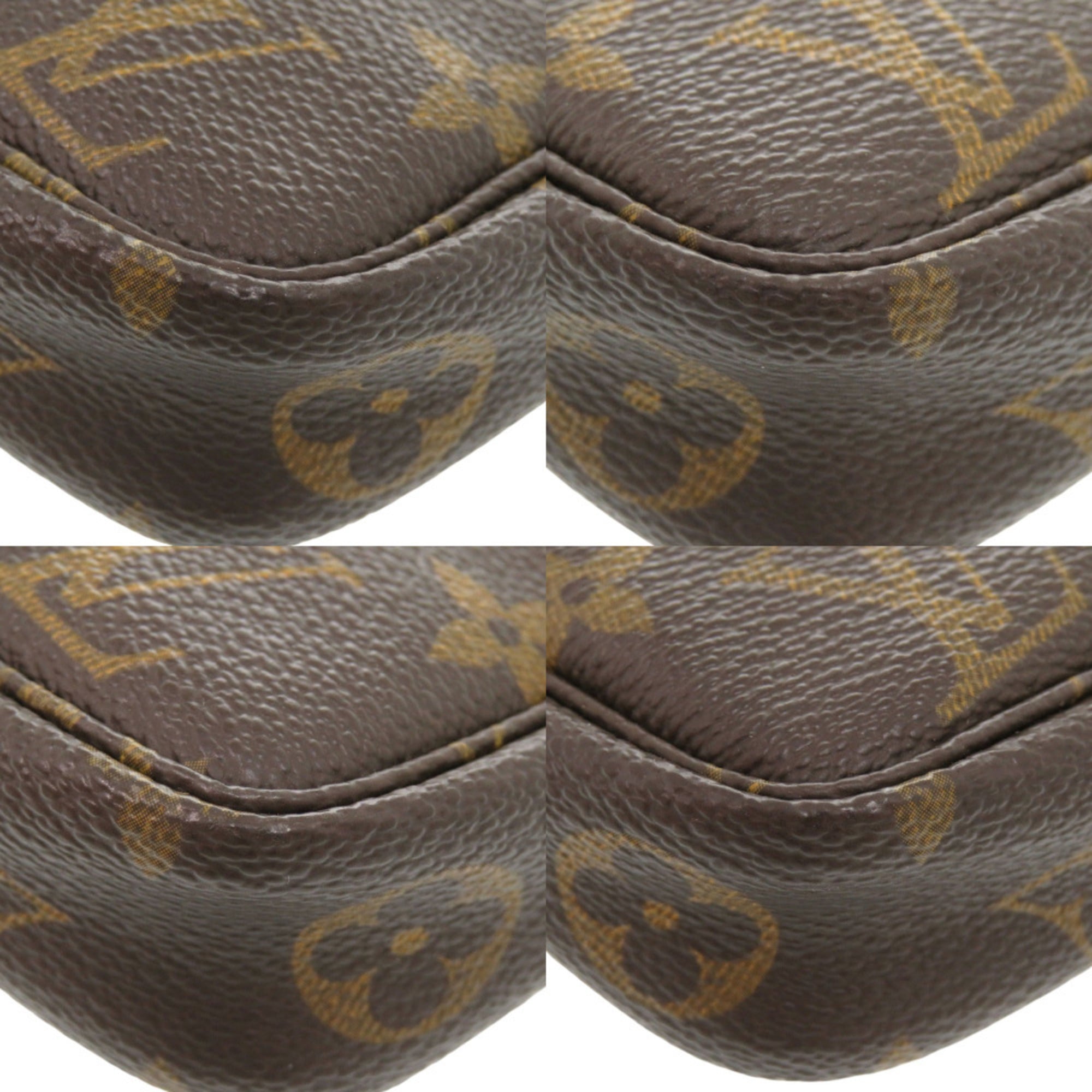 Louis Vuitton Brown Monogram Pochette Pouch