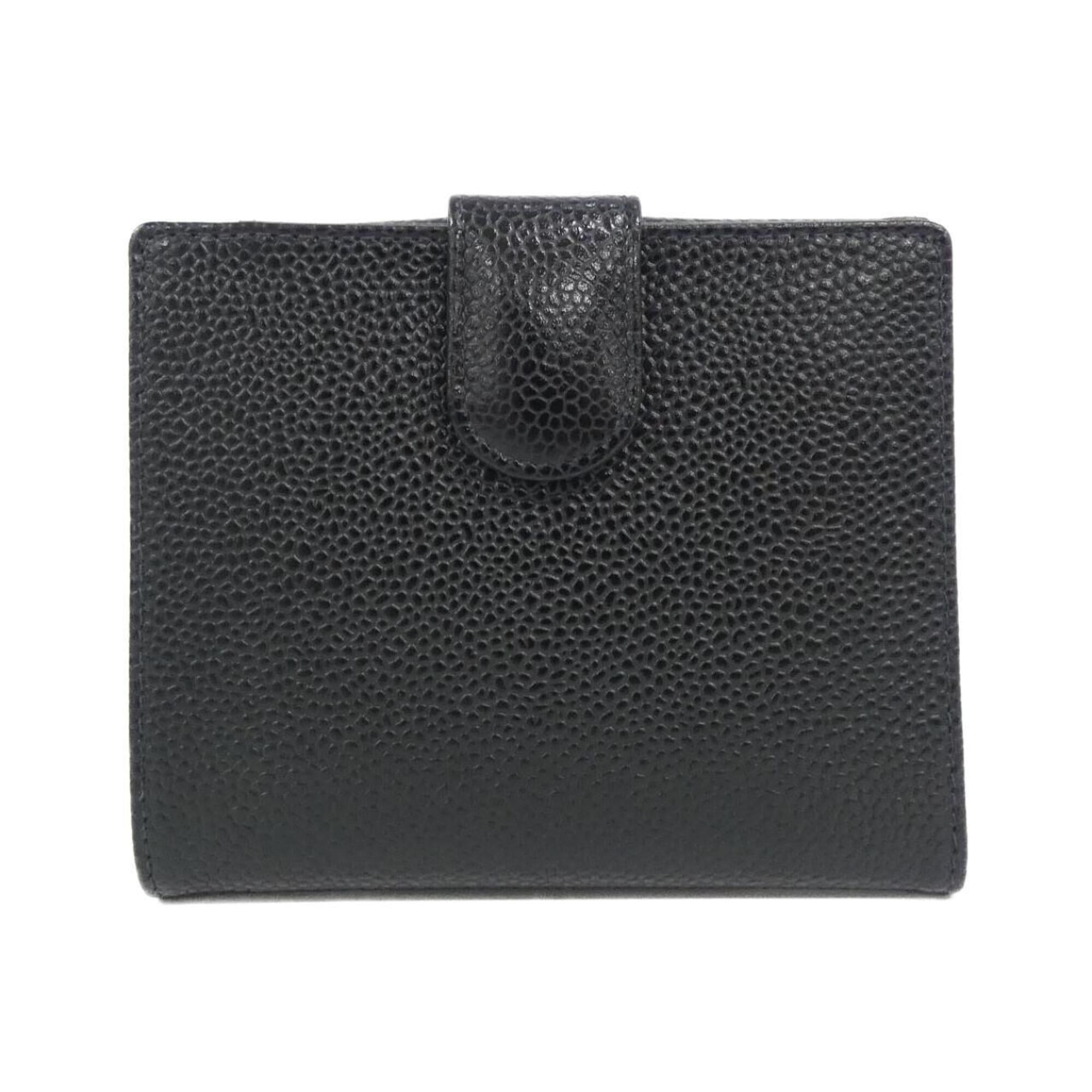 Chanel Black Grained Calfskin