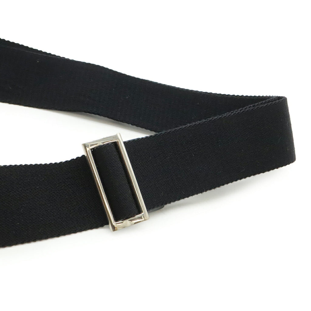 Prada Black Nero Nylon Leather Shoulder Bag