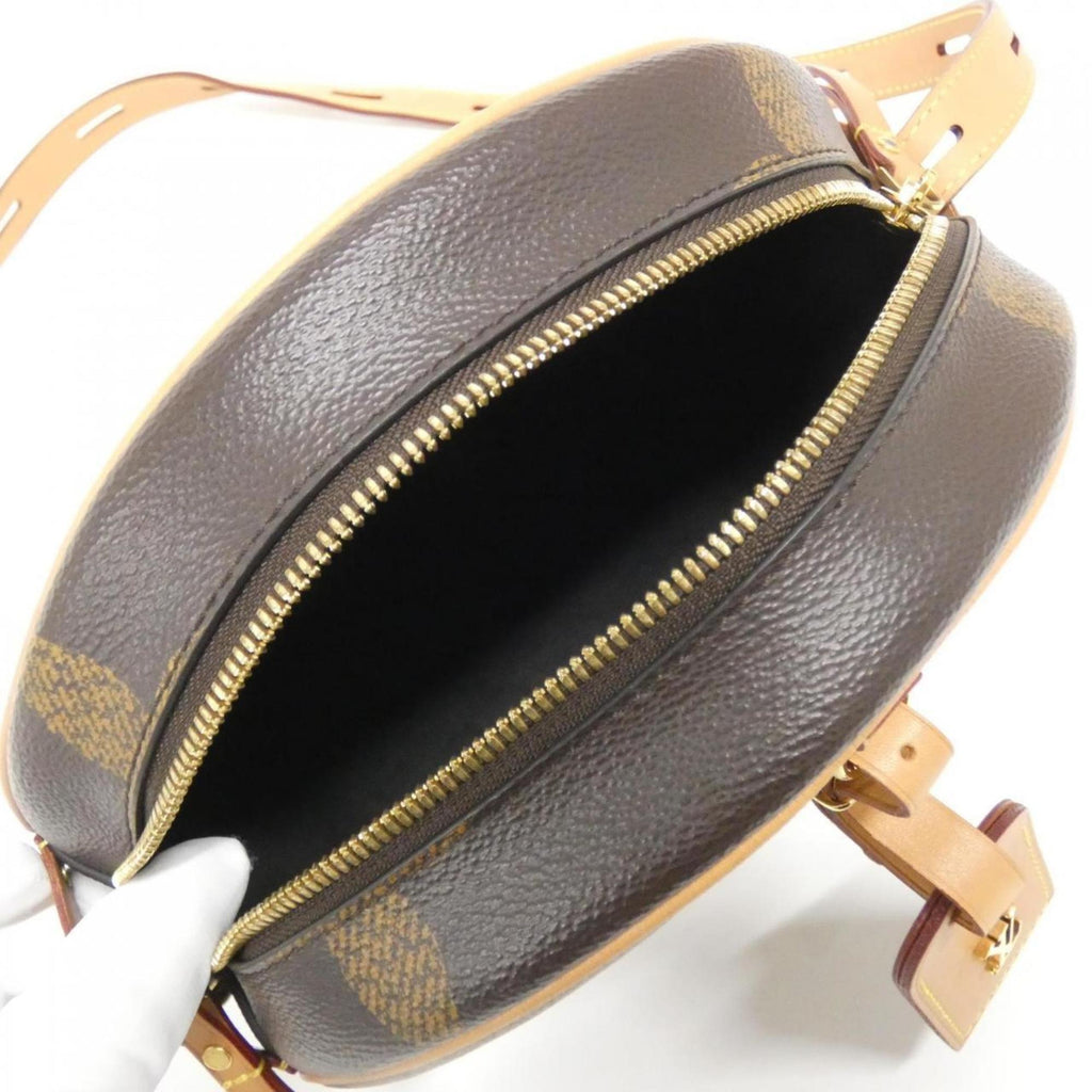 Louis Vuitton Marron Coated Canvas Shoulder Bag