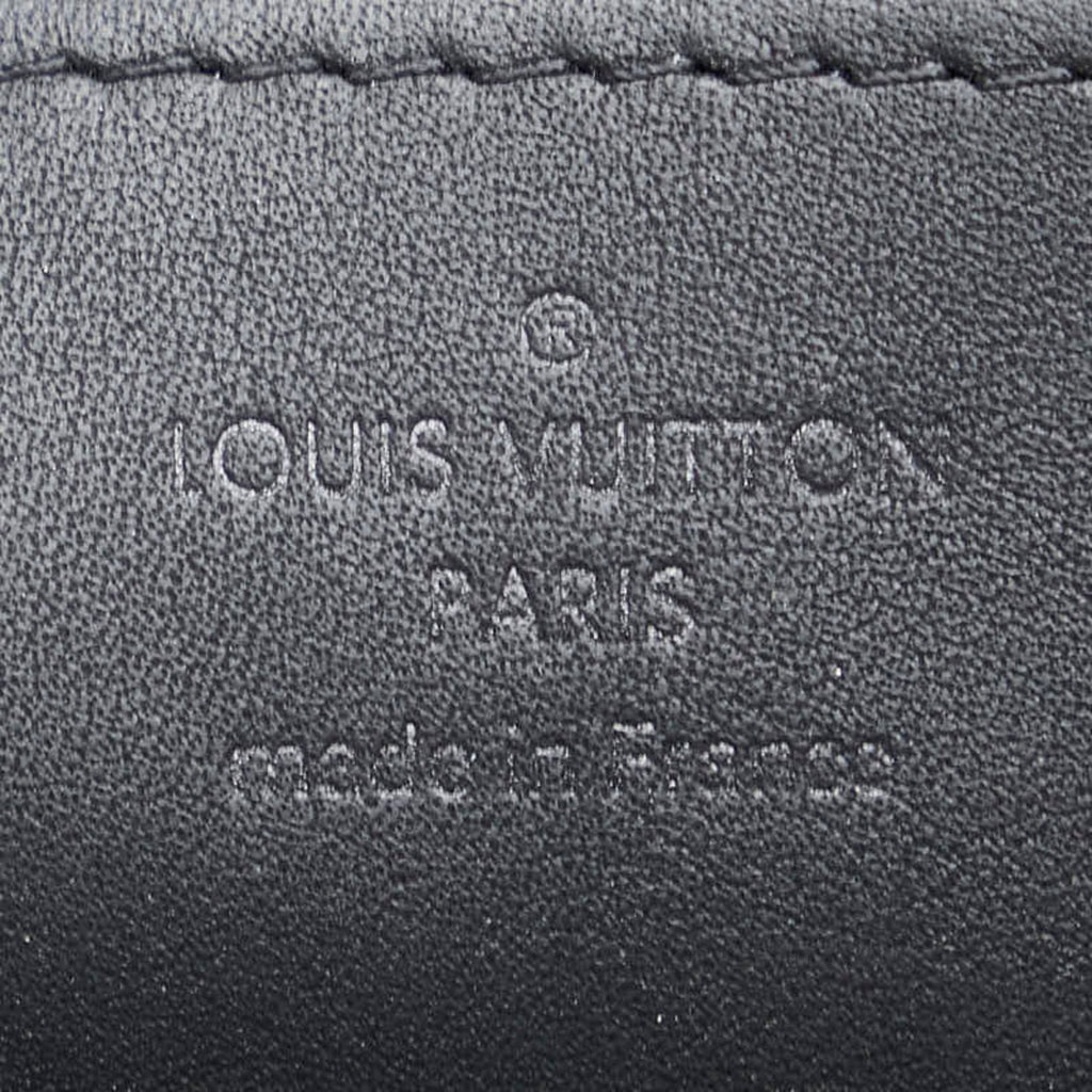 Louis Vuitton Damier Infini Black Onyx Pvc Leather Long Wallet