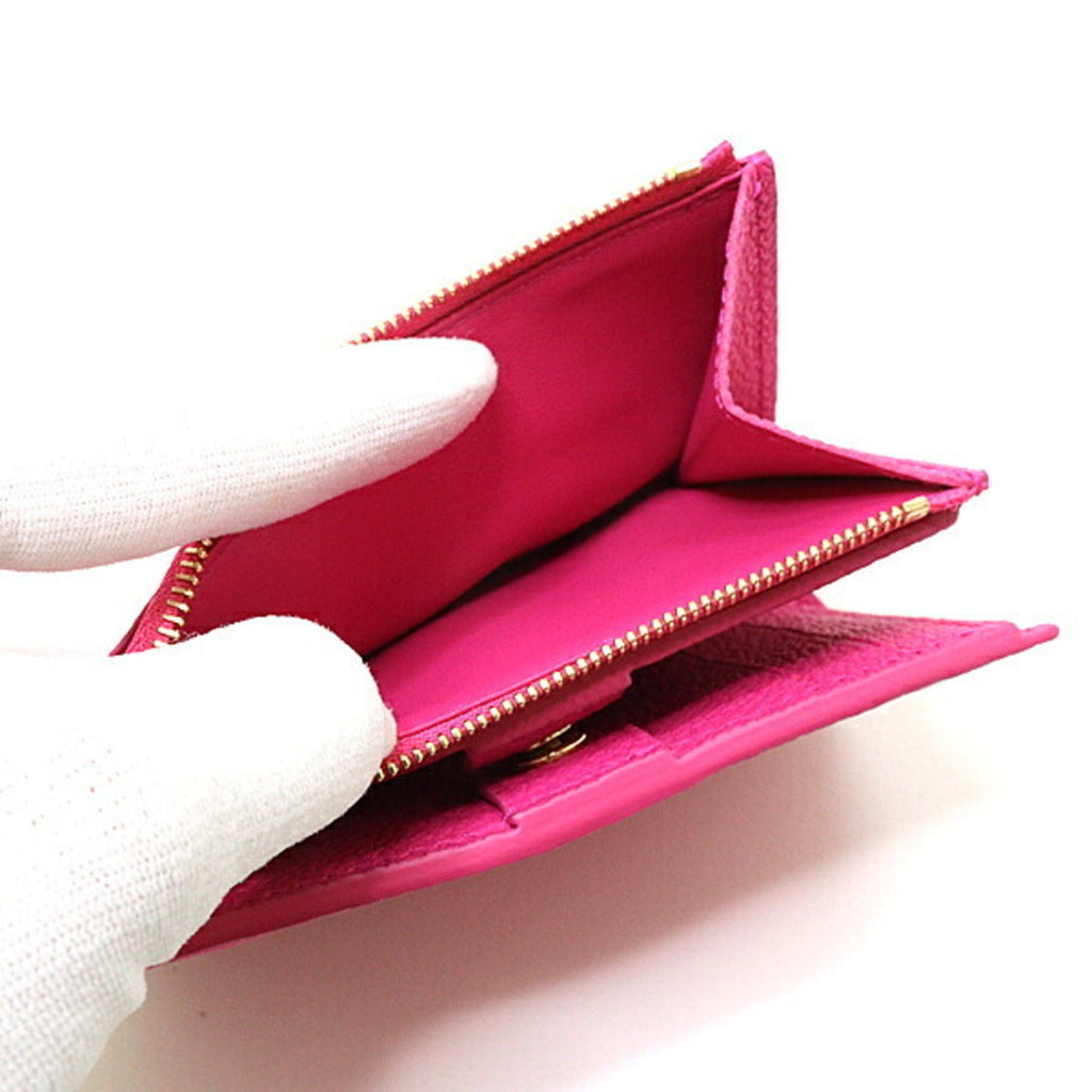Louis Vuitton Pink Gold Monogram Empreinte Monogram Canvas Leather Coin Purse/Coin Case